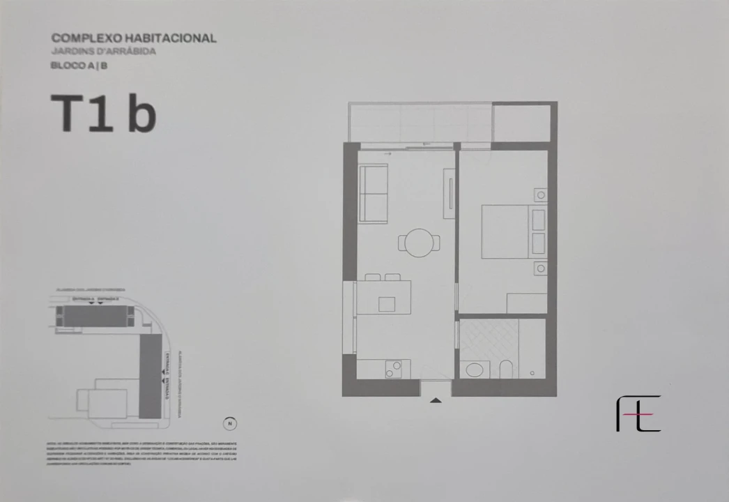 Apartamento T1 para Venda em Santa Marinha e São Pedro da Afurada Foto 10