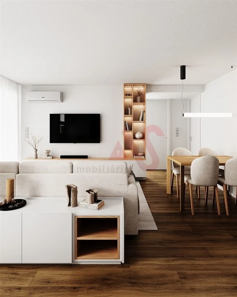 Apartamento T1 para Venda em Meixomil