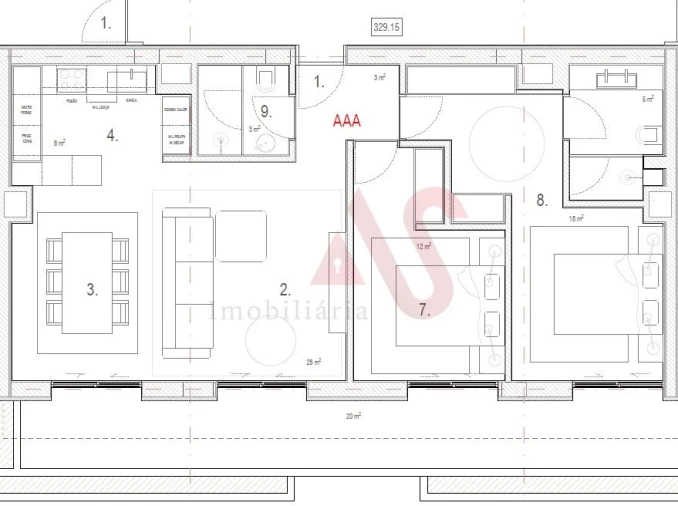 Apartamento T2 para Venda em Meixomil Foto 15