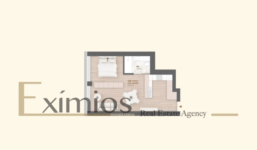 Apartamento T0 para Venda em Vila do Conde Foto 29