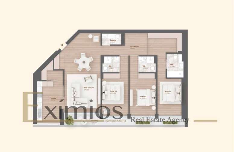 Apartamento T3 para Venda em Vila do Conde Foto 29