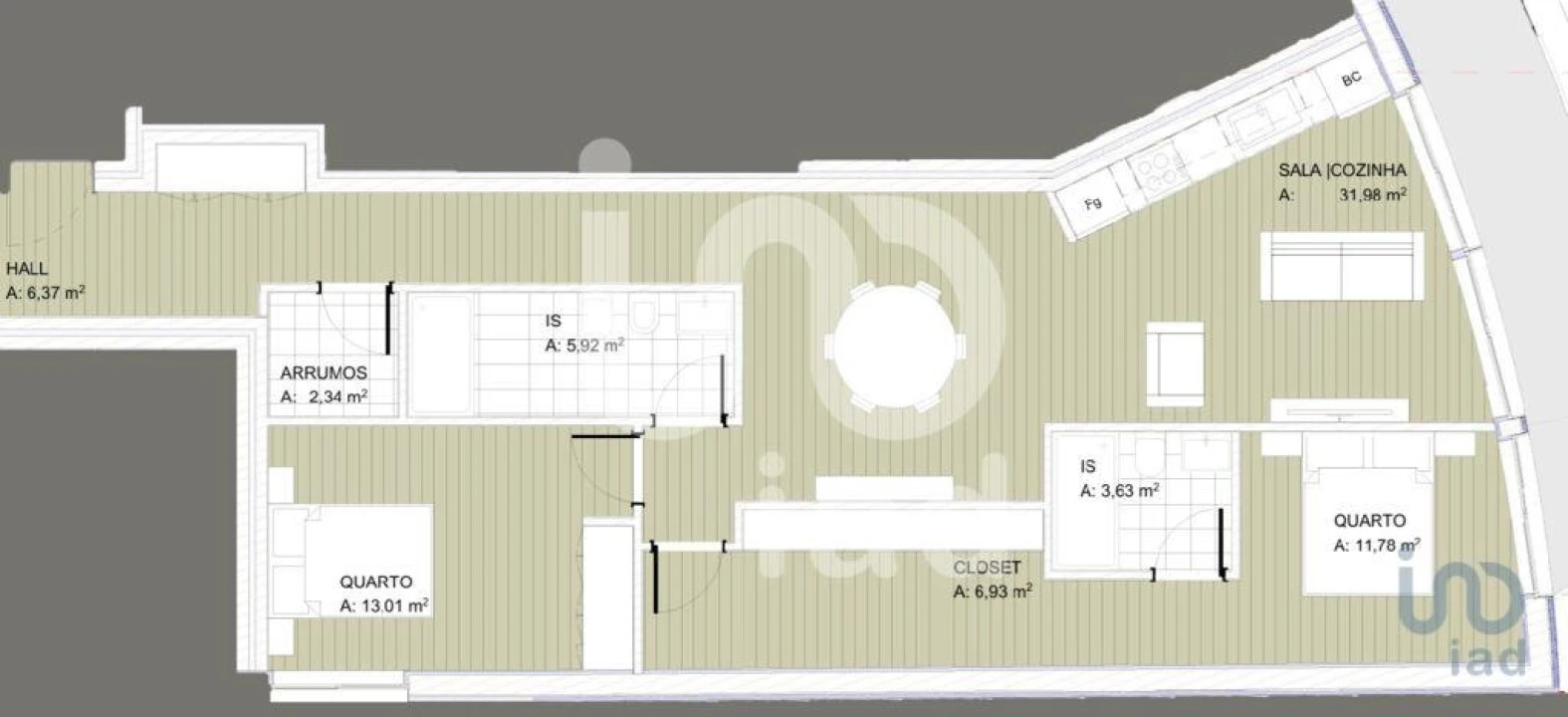 Apartamento T2 para Venda em Subportela, Deocriste e Portela Susã Foto 10