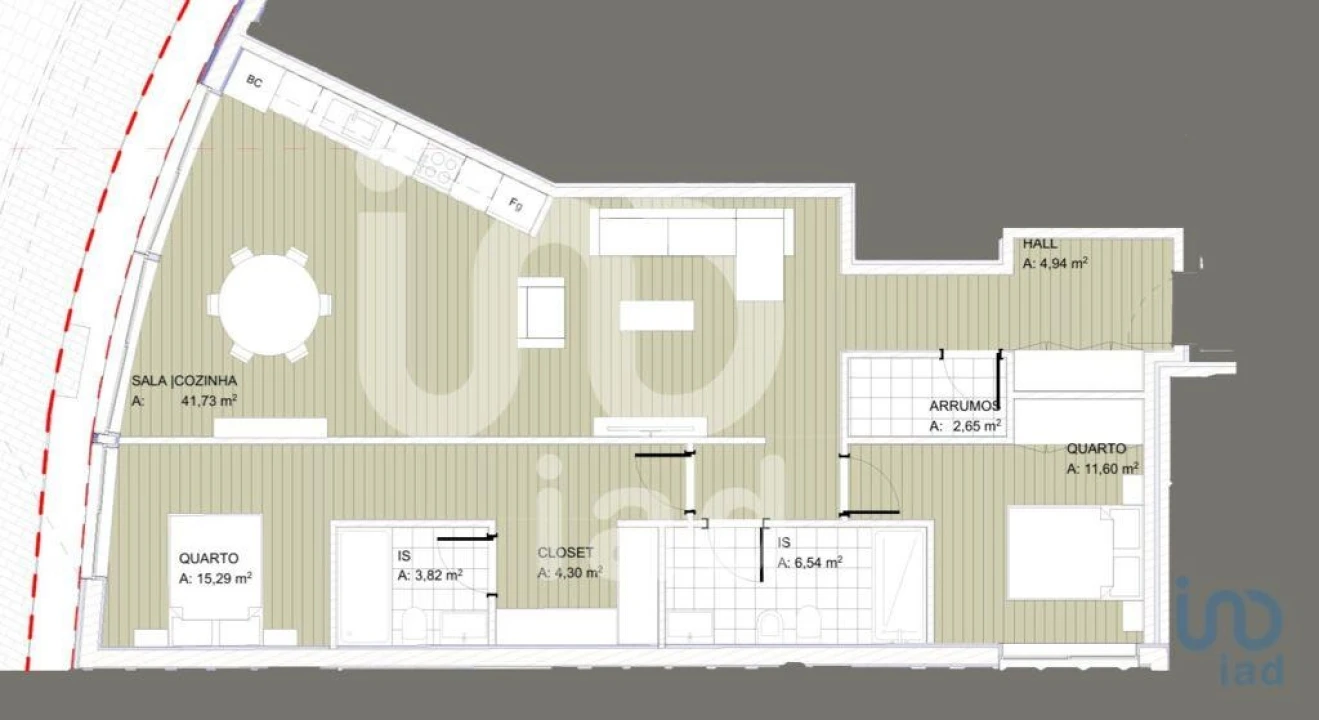 Apartamento T2 para Venda em Subportela, Deocriste e Portela Susã Foto 10
