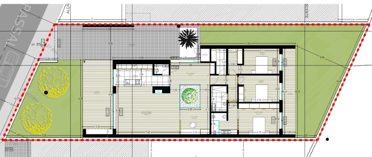 Moradia T3 para Venda em Água Longa Planta 1