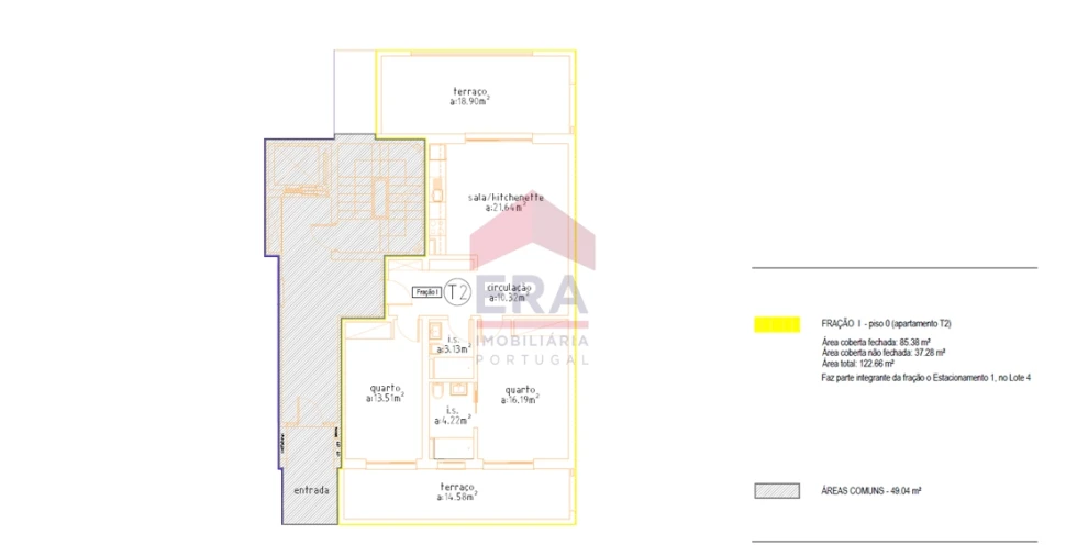 Apartamento T0 para Venda em Loule (São Sebastião) Foto 6