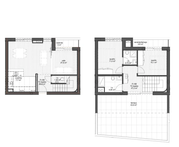 Apartamento T2 para Venda em Ramalde Planta 1