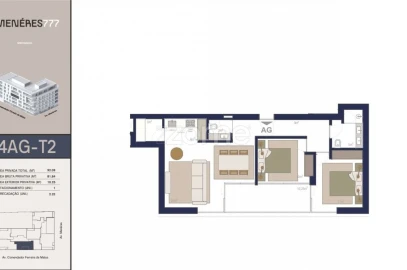 Apartamento T2 para Venda em Matosinhos e Leça da Palmeira