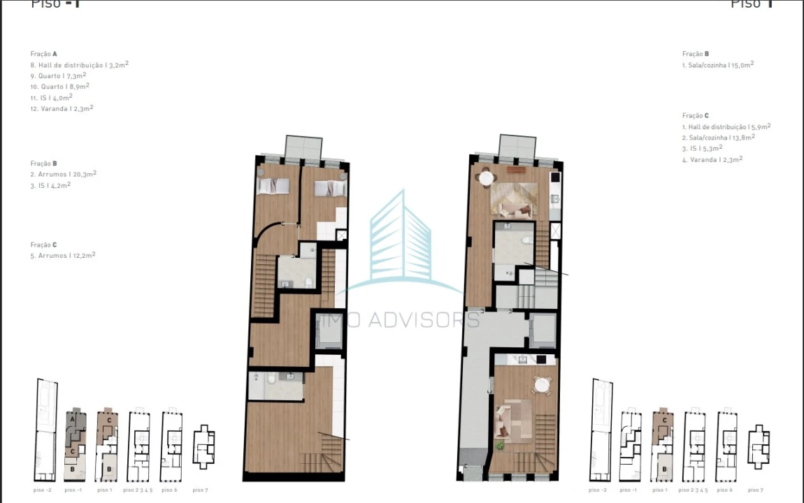 Apartamento T1 para Venda em Bonfim Foto 8