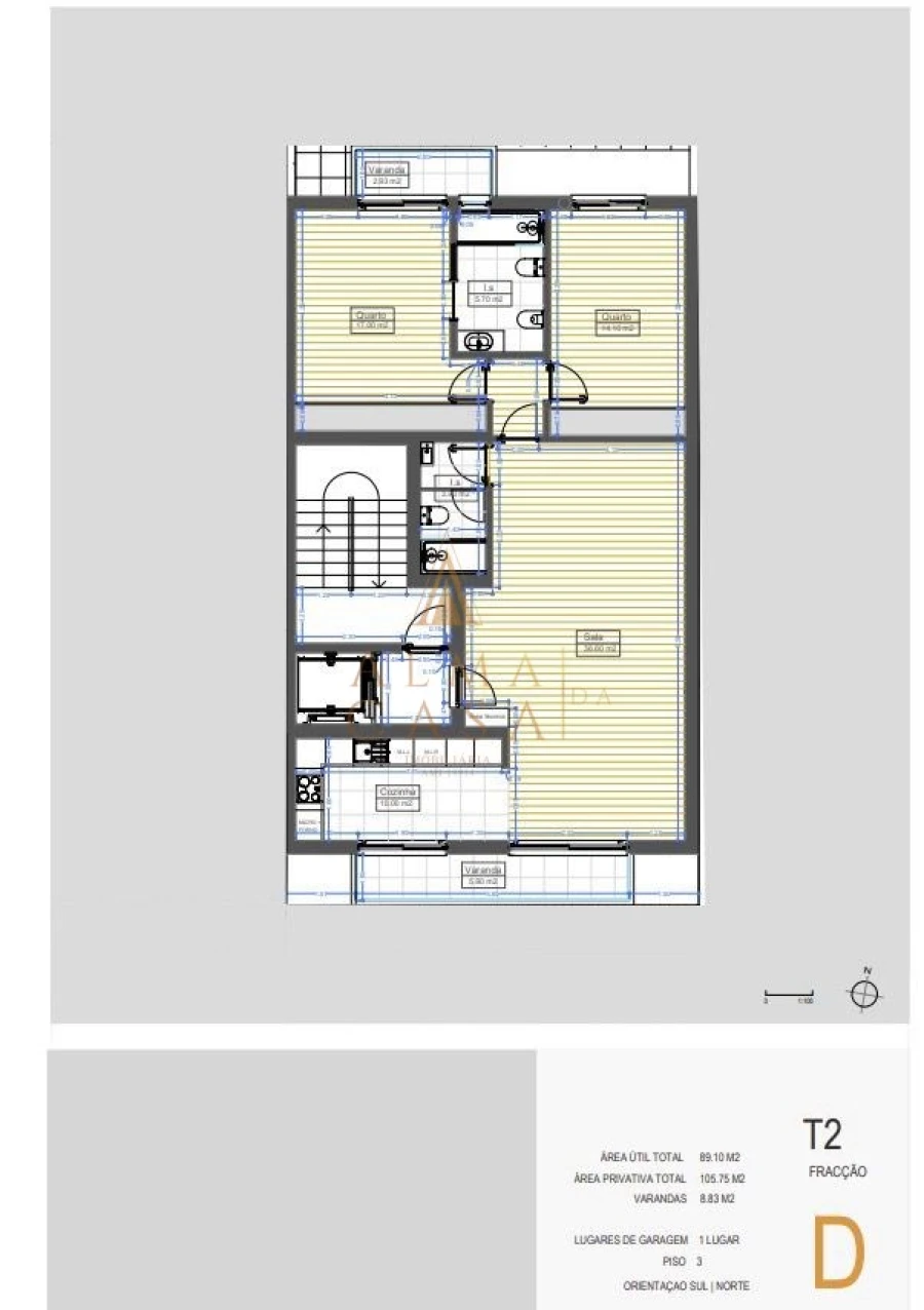 Apartamento T2 para Venda em Ermesinde Foto 11