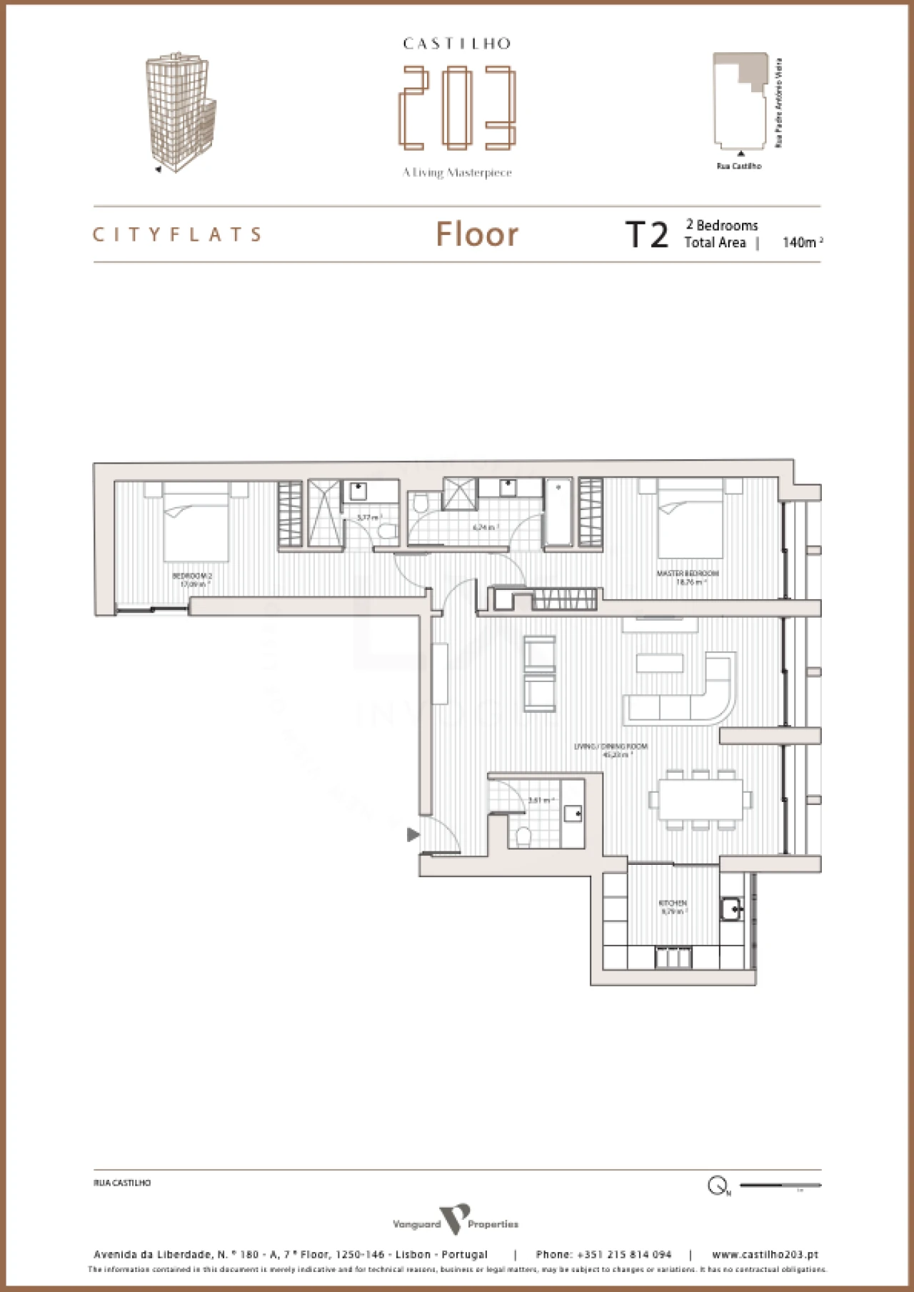Apartamento T2 para Venda em Avenidas Novas Foto 58