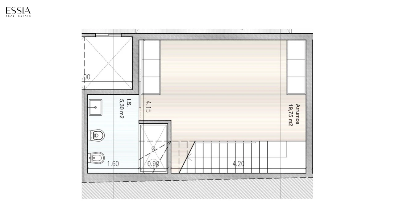 Apartamento T0 para Venda em Cedofeita, Santo Ildefonso, Sé, Miragaia, São Nicolau e Vitória Planta 2