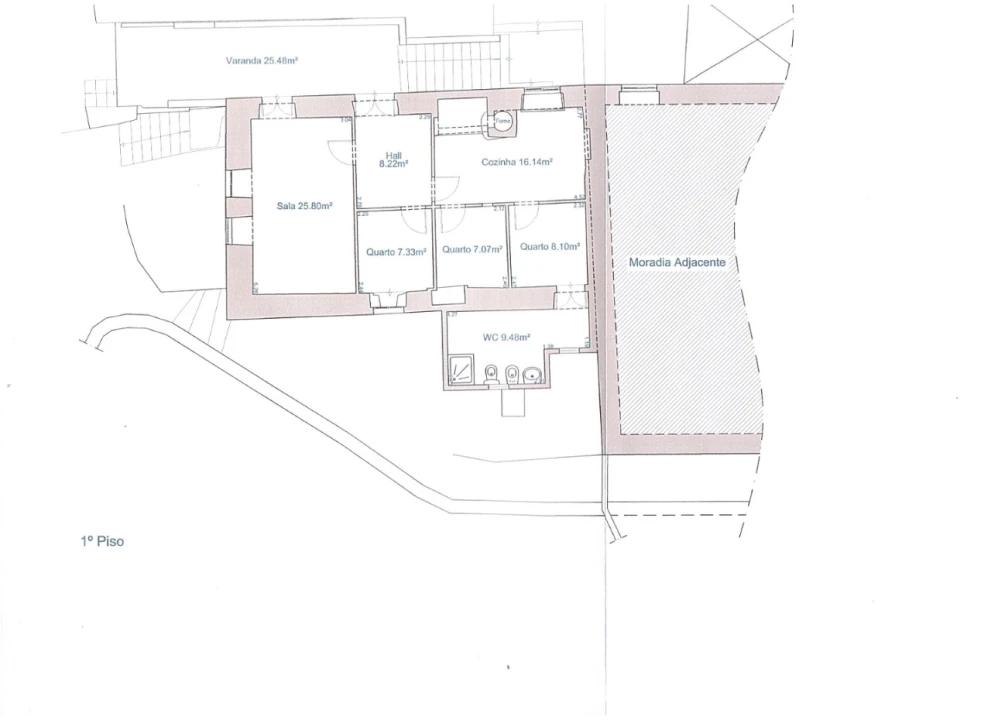 Terreno Misto para Venda em Geraz do Lima (Santa Maria, Santa Leocádia, Moreira), Deão Planta 2