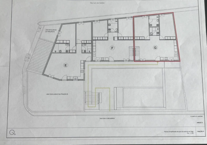 Apartamento T3 para Venda em Olhão Planta 1