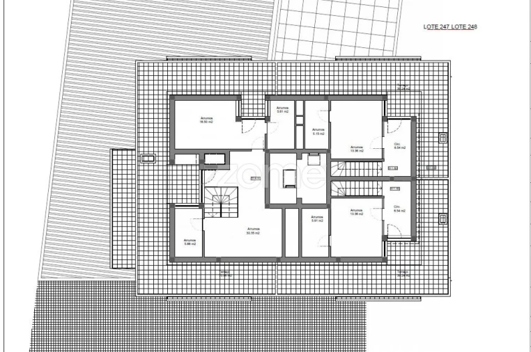Apartamento T4 para Venda em Ranhados Planta 1