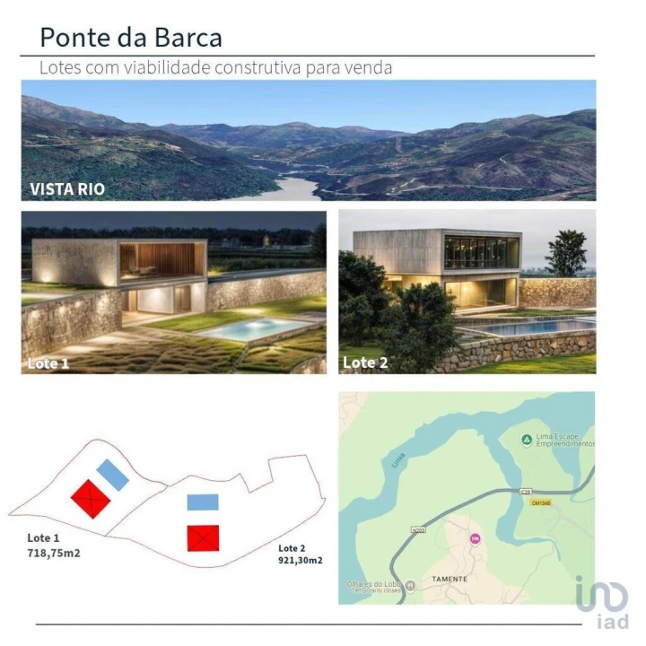 Terreno para Venda em Entre Ambos-Os-Rios, Ermida e Germil Foto 2