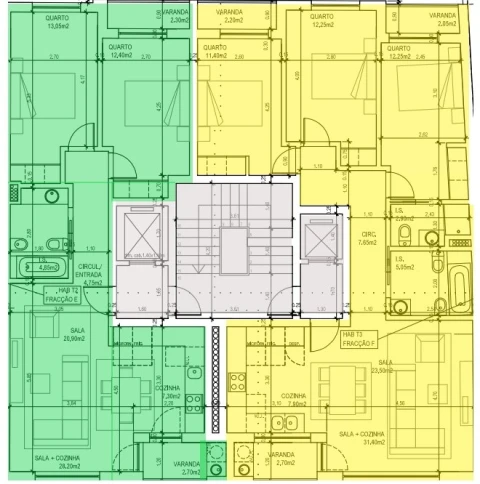 Apartamento T3 para Venda em Corroios