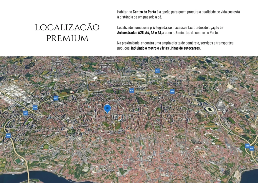 Apartamento T1 para Venda em Cedofeita, Santo Ildefonso, Sé, Miragaia, São Nicolau e Vitória Planta 2