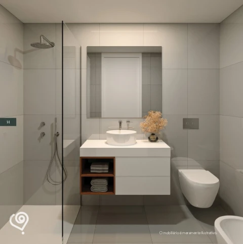 Apartamento T1 para Venda em Paranhos