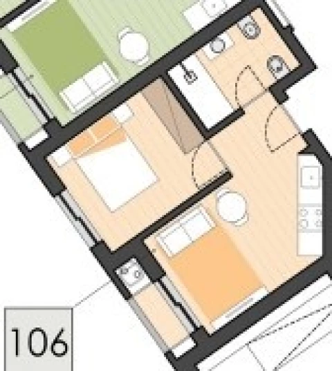 Apartamento T1 para Venda em Paranhos