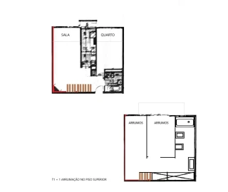 Apartamento T1 para Venda em Carcavelos e Parede