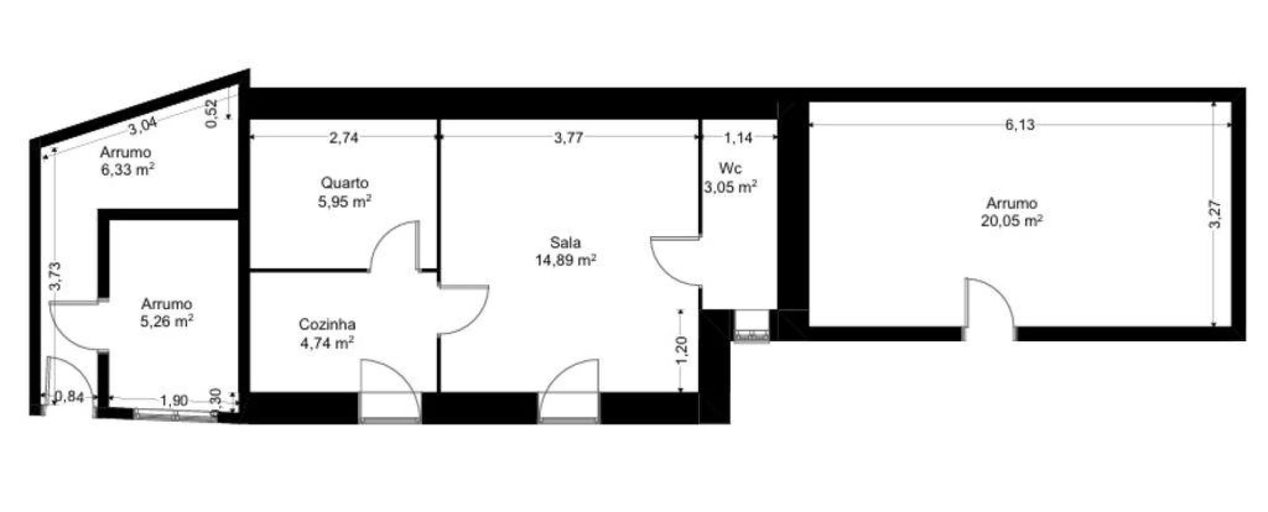 Moradia T2 para Venda em Lanheses Foto 27