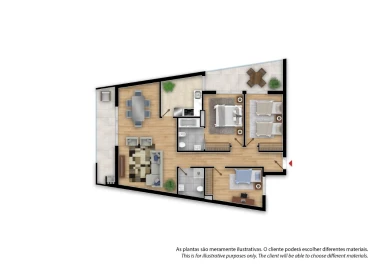Apartamento T3 para Venda em Albufeira e Olhos de Água