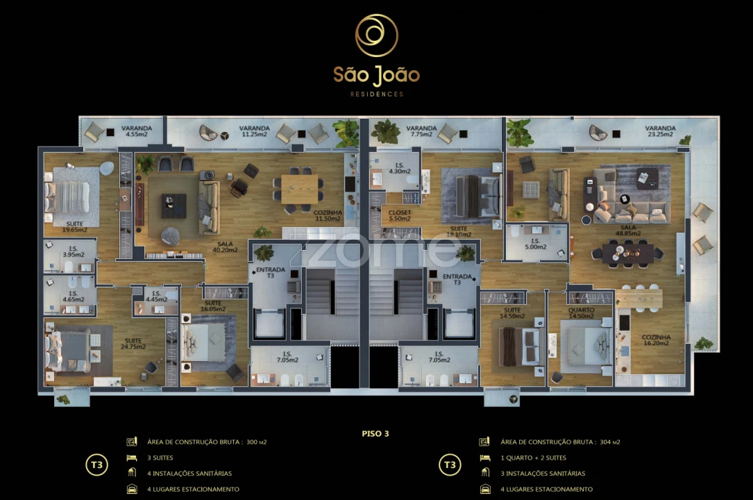 Apartamento T5 para Venda em Cascais e Estoril Foto 11