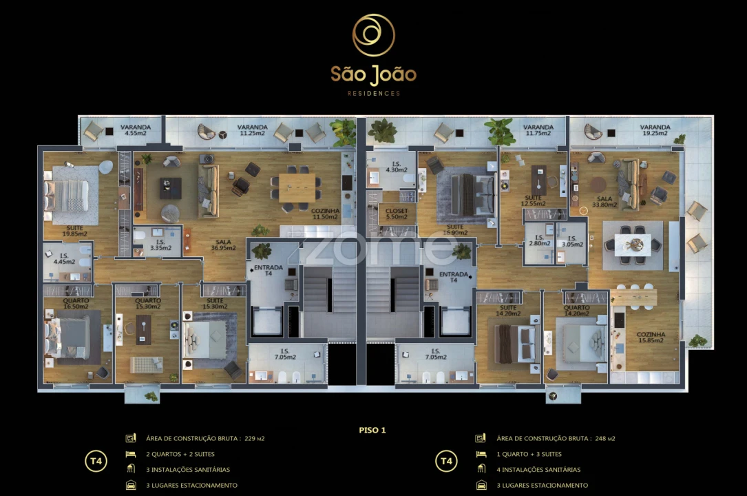Apartamento T4 para Venda em Cascais e Estoril Foto 7