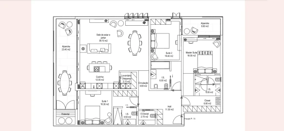 Apartamento T3 para Venda em São Martinho