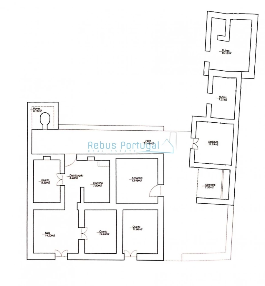Terreno Misto para Venda em Santa Barbara de Nexe Foto 12