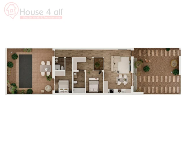 Moradia T2 para Venda em Nadadouro Foto 7