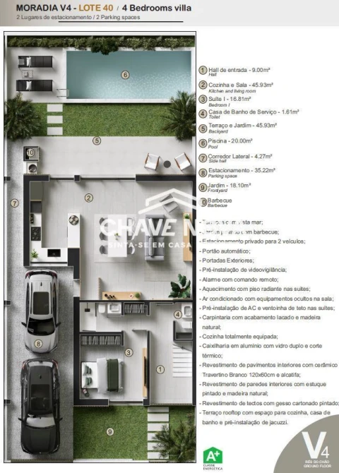 Moradia T4 para Venda em Tavira (Santa Maria e Santiago)