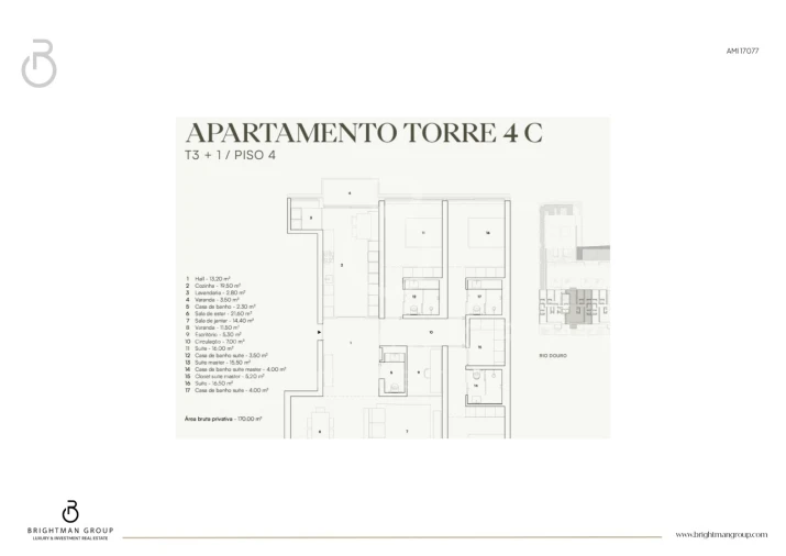 Apartamento T3 para Venda em Lordelo do Ouro e Massarelos Foto 8