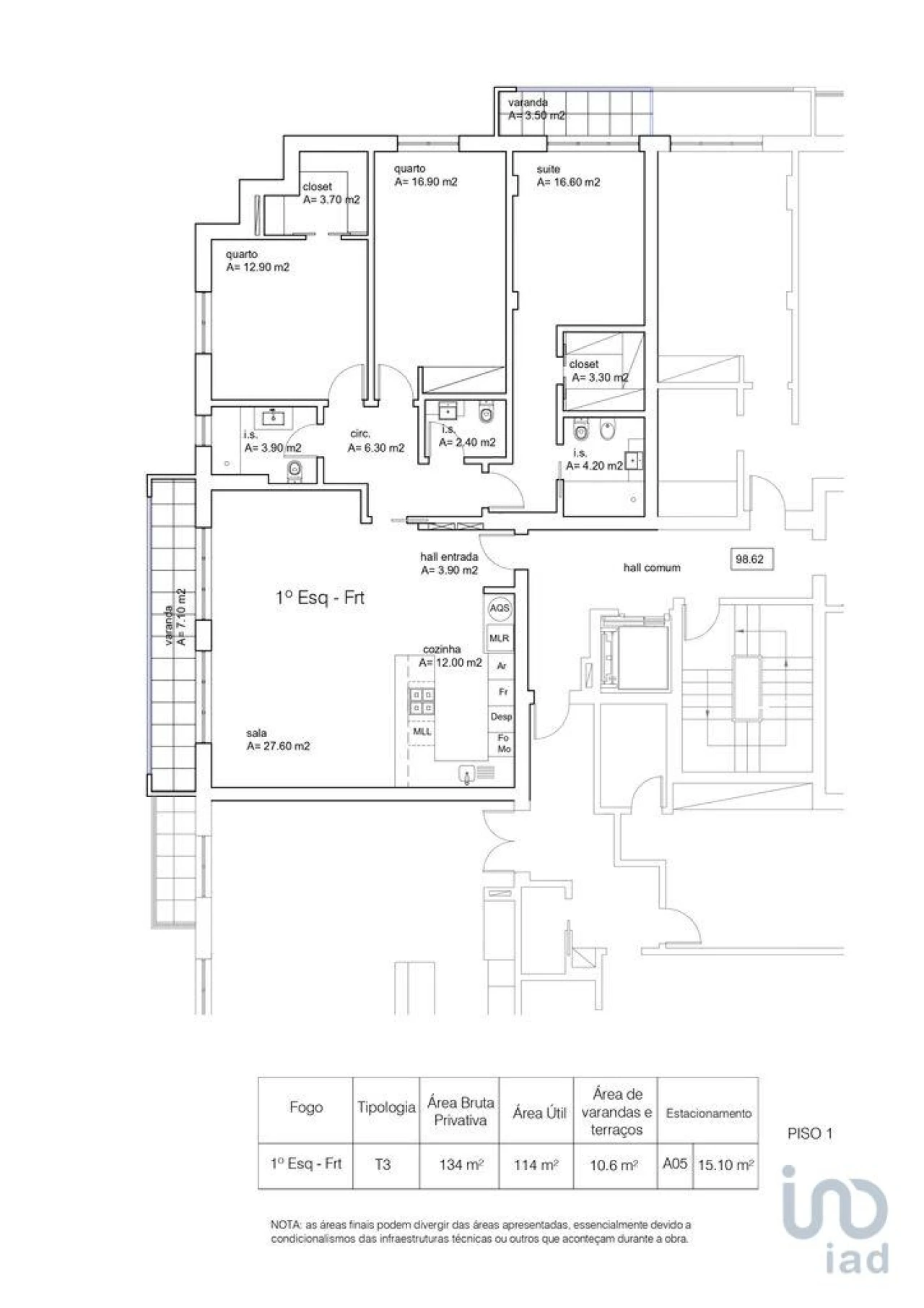 Apartamento T3 para Venda em Ericeira Foto 5