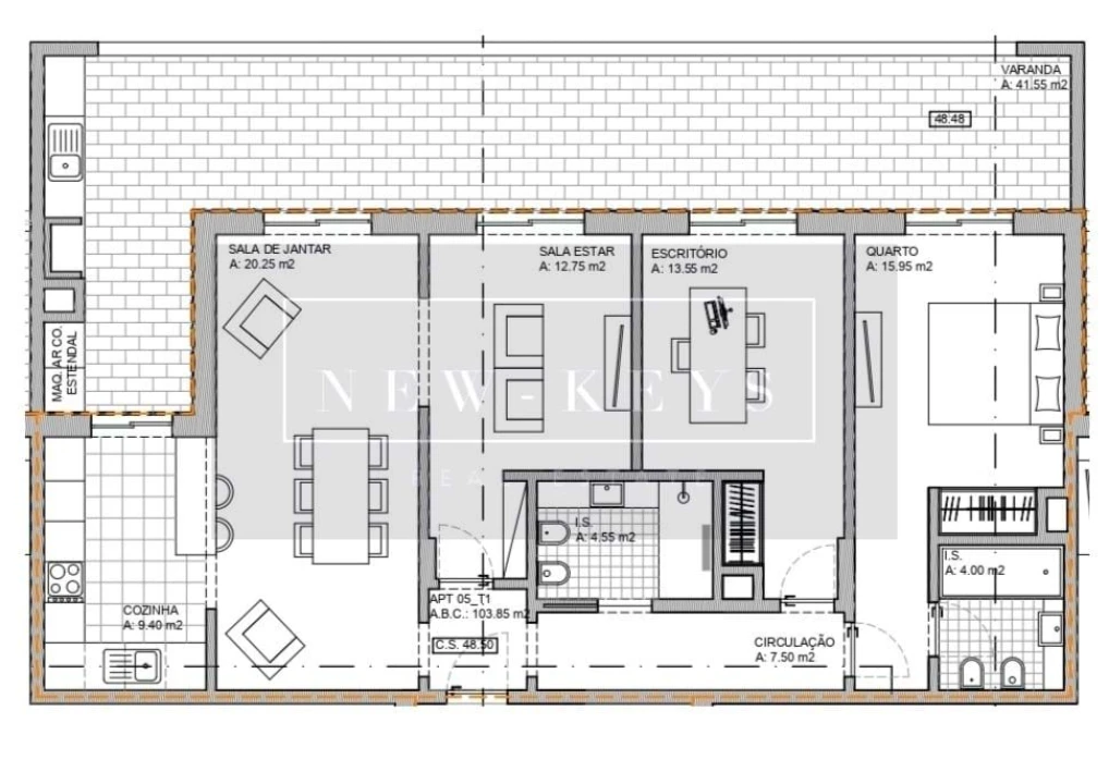 Apartamento T3 para Venda em Alvor Foto 14