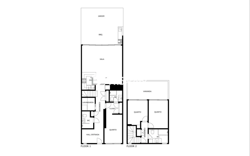 Moradia T3 para Venda em Quarteira Planta 3
