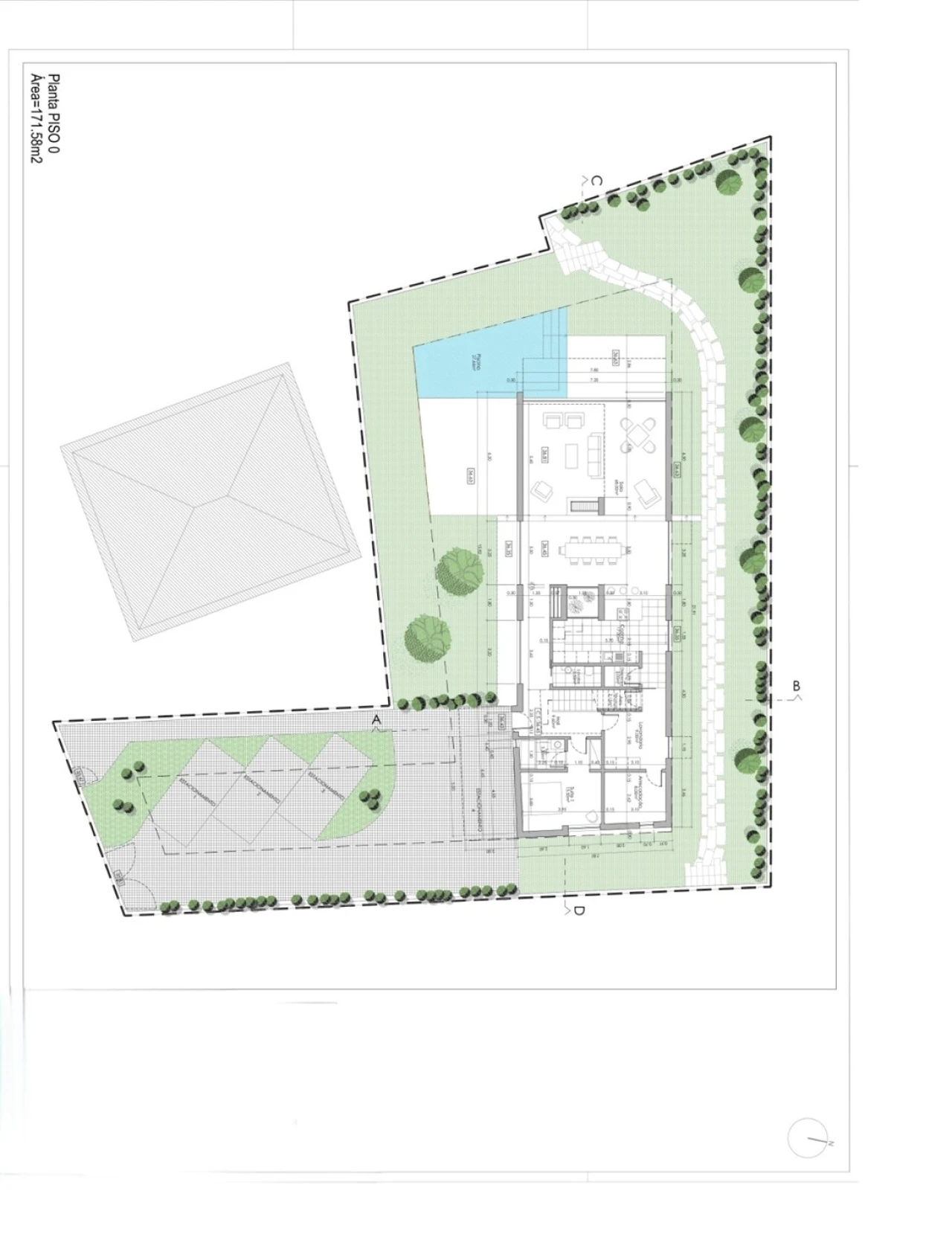 Moradia T4 para Venda em Carcavelos e Parede Planta 4