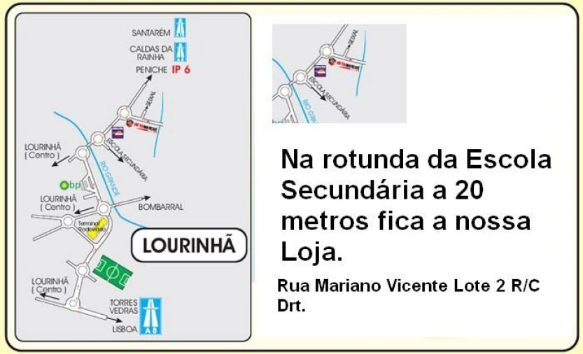 Moradia T1 para Arrendamento férias em Reguengo Grande Planta 1