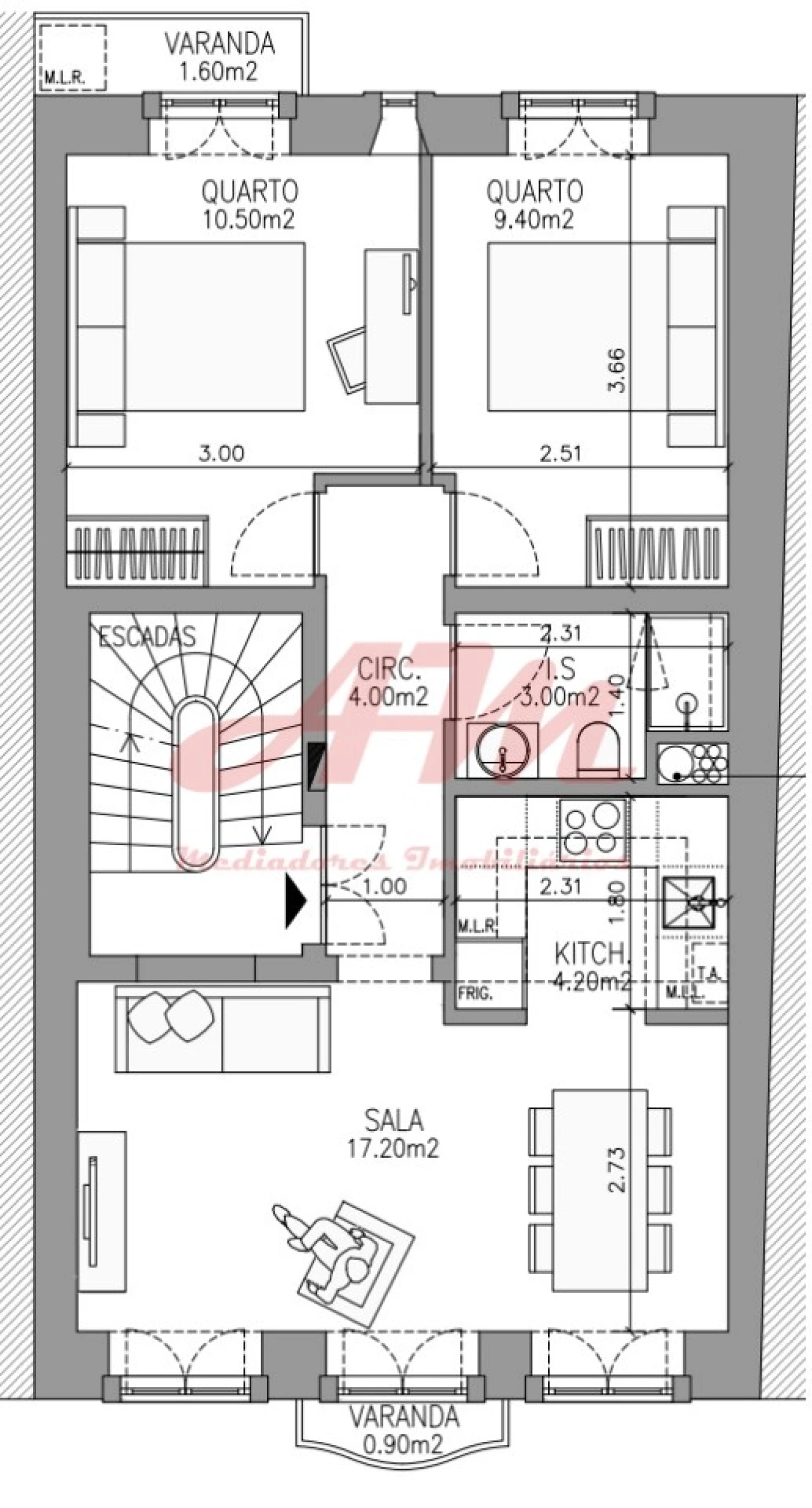 Apartamento T2 para Venda em São Vicente Foto 12