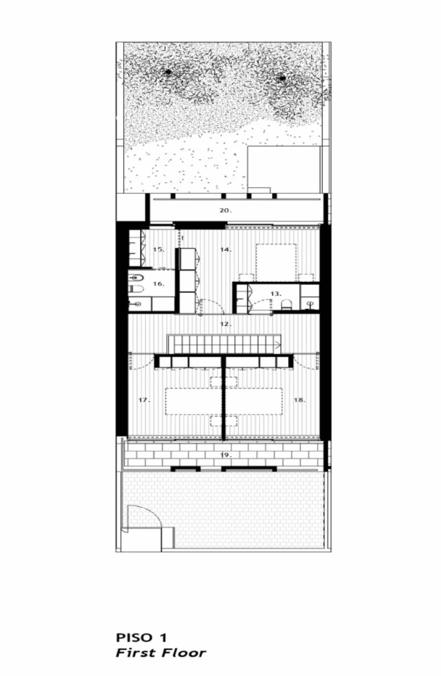 Moradia T3 para Venda em Arcozelo Planta 1