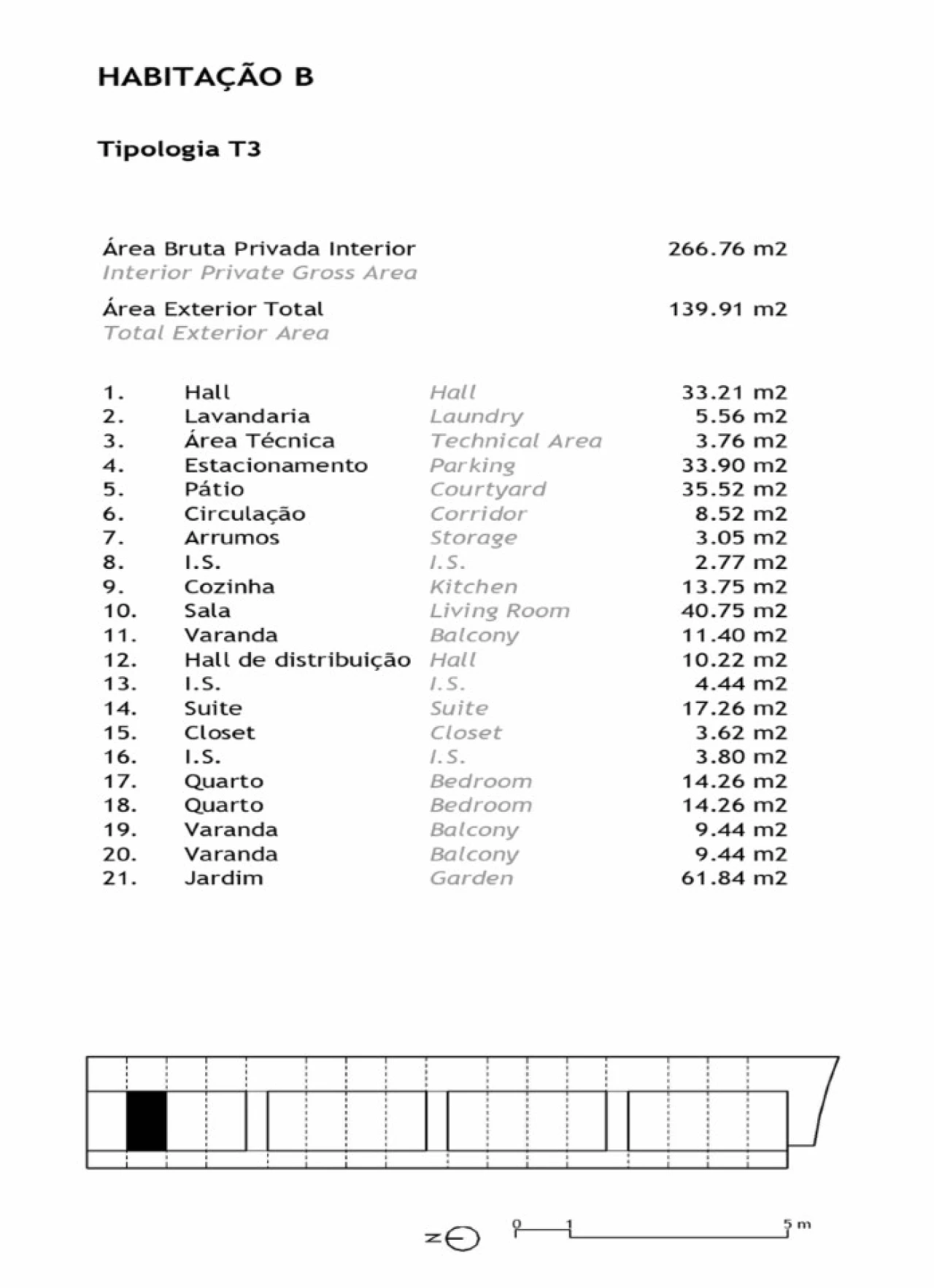 Moradia T3 para Venda em Arcozelo Planta 4