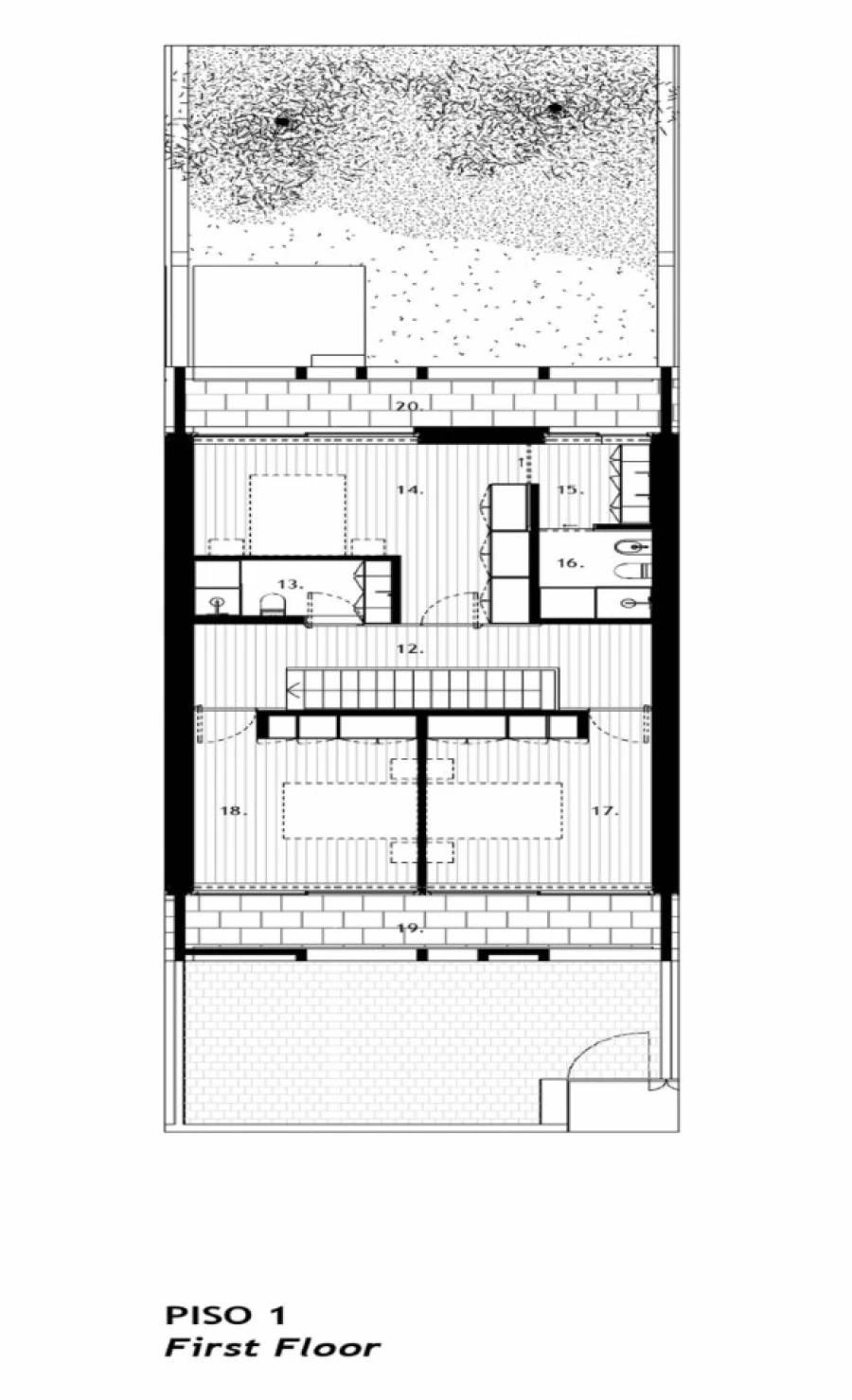 Moradia T3 para Venda em Arcozelo Planta 1