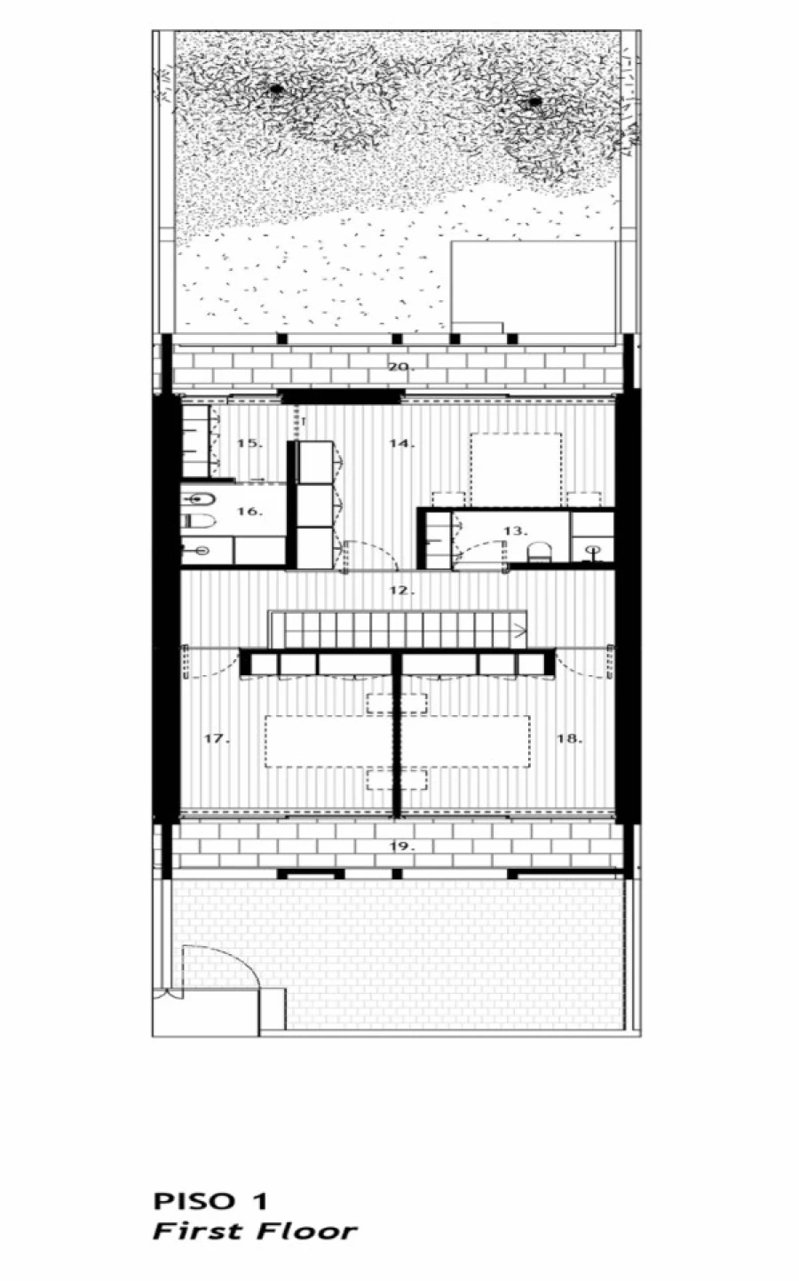 Moradia T3 para Venda em Arcozelo Planta 1