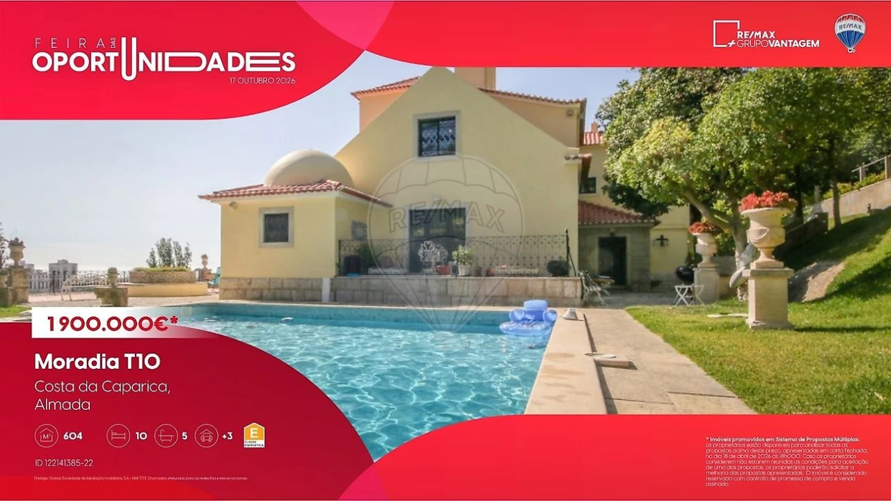 Moradia T10 para Venda em Costa da Caparica Foto 33