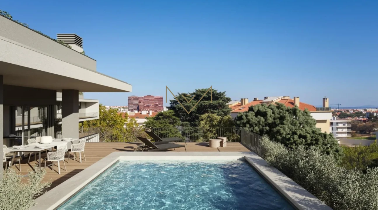 Apartamento T3 para Venda em Carcavelos e Parede Foto 8