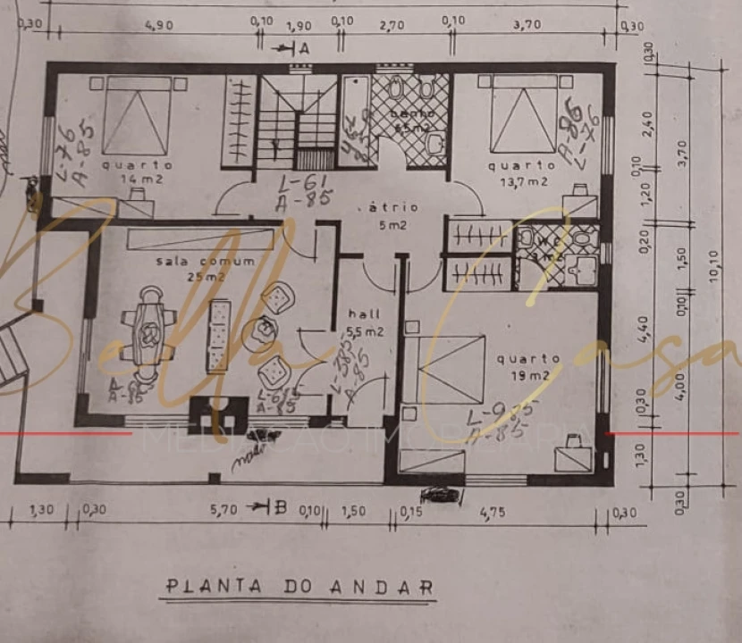 Moradia T4 para Venda em Branca Foto 49