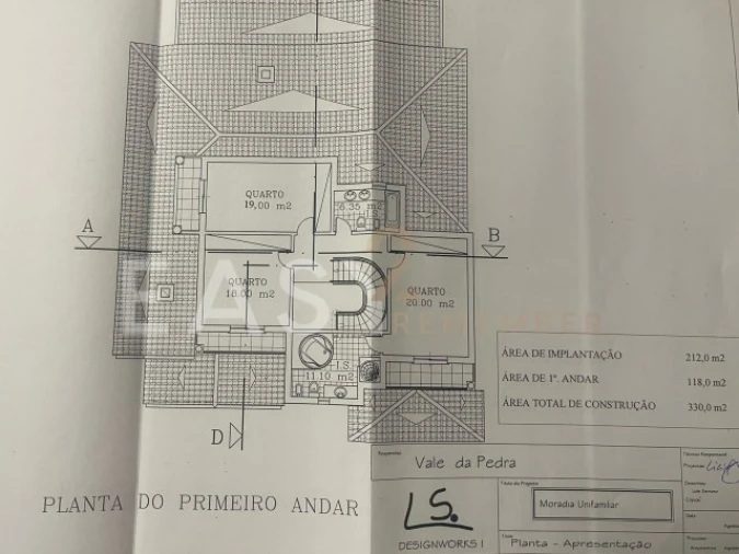 Moradia T4 para Venda em Albufeira e Olhos de Água Planta 1