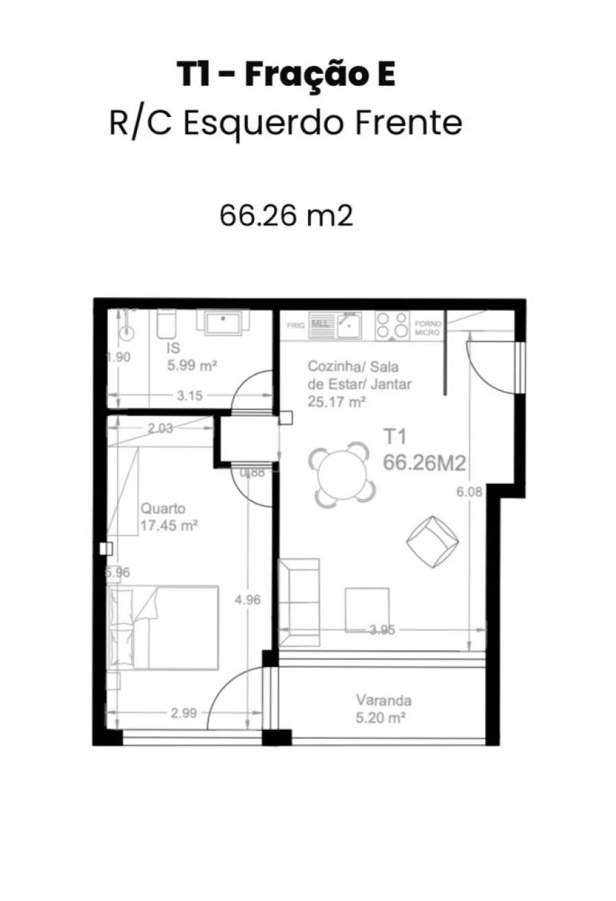 Apartamento T1 para Venda em Custóias, Leça do Balio e Guifões Foto 28