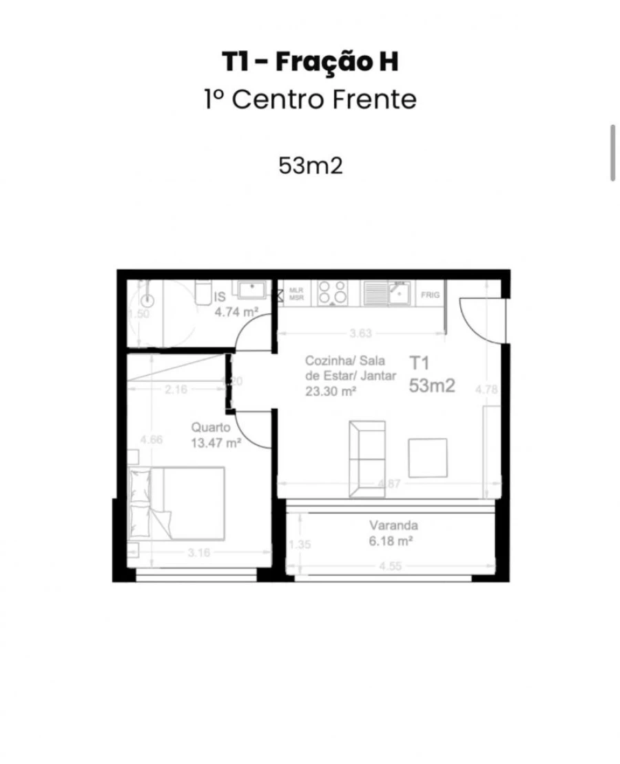 Apartamento T1 para Venda em Custóias, Leça do Balio e Guifões Foto 28