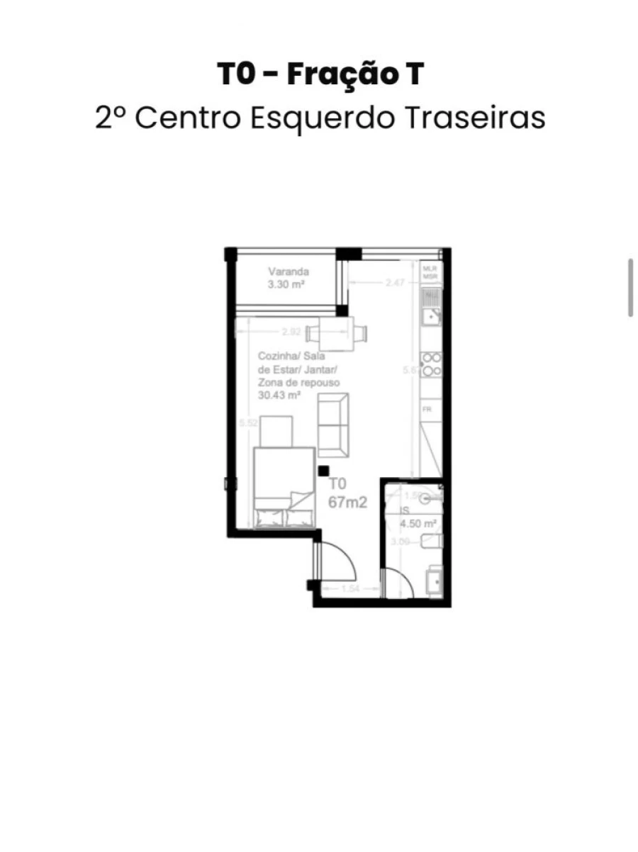 Apartamento T0 para Venda em Custóias, Leça do Balio e Guifões Foto 28